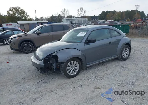 2017 Volkswagen Beetle #Pinkbeetle/1.8T Classic/1.8T S from USA, damaged, VIN 3VWF17ATXHM626508